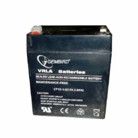 Batería para SAI GEMBIRD 12V, 5Ah 5 Ah 12 V 5 V de GEMBIRD, Reemplazos de batería para sistemas de alimentación ininterrumpid...