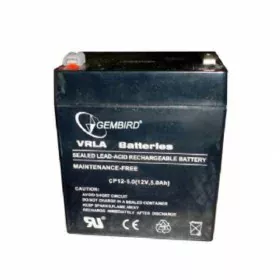 Battery for Uninterruptible Power Supply System UPS GEMBIRD 12V, 5Ah 5 Ah 12 V 5 V by GEMBIRD, Replacement batteries for unin...