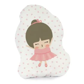 Cushion HappyFriday Happynois Multicolour Ballerina 40 x 30 cm by HappyFriday, Back & Body Pillows - Ref: D1610941, Price: 9,...