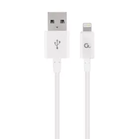 Câble Lightning Cablexpert CC-USB2P-AMLM-1M-W 1 m de Cablexpert, Câbles Lighting - Réf : S5624144, Prix : 3,56 €, Remise : %