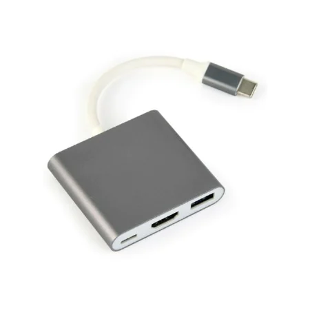 Adaptateur USB C vers VGA GEMBIRD A-CM-HDMIF-02-SG de GEMBIRD, Adaptateurs USB-VGA - Réf : S5624169, Prix : 12,10 €, Remise : %