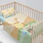 Set di Lenzuola HappyFriday Happynois Camping Multicolore Culla Neonato 2 Pezzi di HappyFriday, Biancheria da letto per culle...