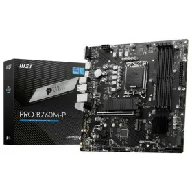 Carte Mère MSI PRO B760M-P DDR4 LGA 1700 Intel de MSI, Cartes mères - Réf : S5625157, Prix : 123,04 €, Remise : %