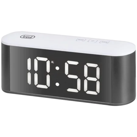 Alarm Clock Trevi EC 883 BL White Black by Trevi, Alarm clocks - Ref: S5625451, Price: 16,93 €, Discount: %