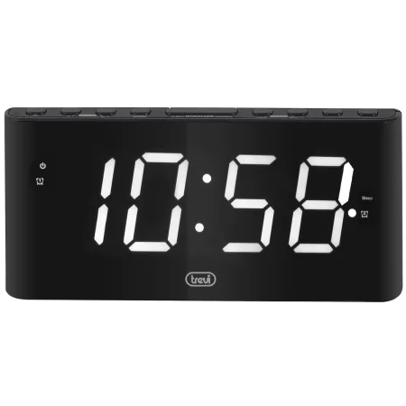 Alarm Clock Trevi EC 889 White Black by Trevi, Alarm clocks - Ref: S5625470, Price: 21,76 €, Discount: %