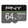 Tarjeta de Memoria Micro SD con Adaptador PNY P-SDU64GV31100PRO-GE Pro Elite C10 64 GB de PNY, Tarjetas de memoria - Ref: S56...