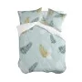 Housse de Couette HappyFriday Blanc Foliage Mint Multicouleur 155 x 220 cm de HappyFriday, Couettes et housses de couette - R...