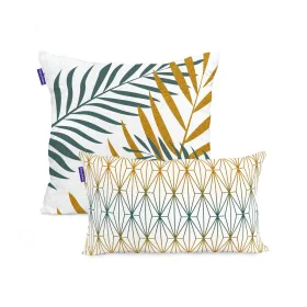 Capa de travesseiro HappyFriday Blanc Foliage mint Multicolor 2 Peças de HappyFriday, Capas - Ref: D1611023, Preço: 13,53 €, ...