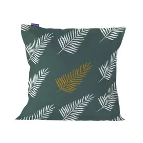 Fodera per cuscino HappyFriday Blanc Foliage mint Multicolore 60 x 60 cm di HappyFriday, Copricuscini e federe - Rif: D161102...