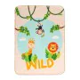 Couverture HappyFriday Mr Fox Wild Multicouleur Microfibre 110 x 140 cm de HappyFriday, Couvertures - Réf : D1611034, Prix : ...