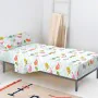 Jeu de draps HappyFriday Mr Fox Little Birds Multicouleur Lit 1 persone 2 Pièces de HappyFriday, Draps et taies d'oreiller - ...