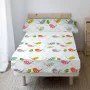 Jeu de draps HappyFriday Mr Fox Little Birds Multicouleur Lit 1 persone 2 Pièces de HappyFriday, Draps et taies d'oreiller - ...