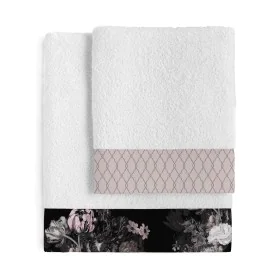 Towel set HappyFriday Onyx Multicolour 2 Pieces by HappyFriday, Towels - Ref: D1611040, Price: 30,18 €, Discount: %