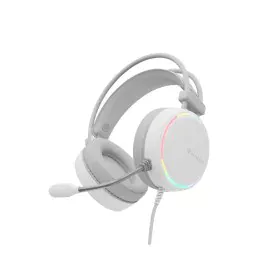 Headphones with Microphone Genesis NEON 613 White Multicolour by Genesis, PC Headsets - Ref: S5627999, Price: 23,23 €, Discou...