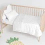 Bedspread (quilt) HappyFriday Basic Kids Dash White 100 x 130 cm by HappyFriday, Patchwork Quilts & Coverlets - Ref: D1611054...