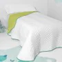 Bedspread (quilt) HappyFriday Basic Kids Arista Green 200 x 260 cm by HappyFriday, Patchwork Quilts & Coverlets - Ref: D16110...