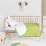 Bedspread (quilt) HappyFriday Basic Kids Arista Green 100 x 130 cm by HappyFriday, Patchwork Quilts & Coverlets - Ref: D16110...