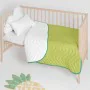 Bedspread (quilt) HappyFriday Basic Kids Arista Green 100 x 130 cm by HappyFriday, Patchwork Quilts & Coverlets - Ref: D16110...