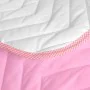 Bedspread (quilt) HappyFriday Basic Kids Arista Pink 200 x 260 cm by HappyFriday, Patchwork Quilts & Coverlets - Ref: D161105...