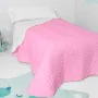 Bedspread (quilt) HappyFriday Basic Kids Arista Pink 200 x 260 cm by HappyFriday, Patchwork Quilts & Coverlets - Ref: D161105...