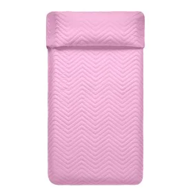 Bedspread (quilt) HappyFriday Basic Kids Arista Pink 180 x 260 cm by HappyFriday, Patchwork Quilts & Coverlets - Ref: D161105...