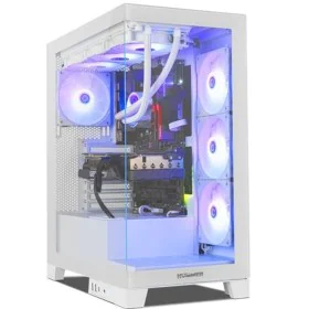 ATX Semi-tower Box Nox NXHUMMERGLOCKWH White by Nox, Tabletop computer cases - Ref: S5629406, Price: 125,05 €, Discount: %