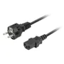 Cable de Alimentación Lanberg Negro 1,8 m de Lanberg, Cables - Ref: S5629461, Precio: 3,82 €, Descuento: %