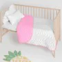 Couvre-lit HappyFriday Basic Kids Arista Rose 100 x 130 cm de HappyFriday, Boutis et couvre-lits - Réf : D1611060, Prix : 36,...