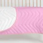 Bedspread (quilt) HappyFriday Basic Kids Arista Pink 100 x 130 cm by HappyFriday, Patchwork Quilts & Coverlets - Ref: D161106...