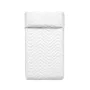 Bedspread (quilt) HappyFriday Basic Kids Arista White 100 x 130 cm by HappyFriday, Patchwork Quilts & Coverlets - Ref: D16110...