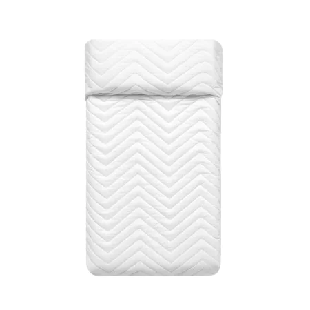 Bedspread (quilt) HappyFriday Basic Kids Arista White 100 x 130 cm by HappyFriday, Patchwork Quilts & Coverlets - Ref: D16110...