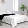 Reversible Bedspread HappyFriday Basic Dash Black 270 x 260 cm by HappyFriday, Blankets and bedcovers - Ref: D1611068, Price:...