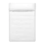 Colcha Reversível HappyFriday Basic Dash Branco Azul Marinho 270 x 260 cm de HappyFriday, Cobertores e colchas - Ref: D161108...