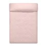 Reversible Bedspread HappyFriday Basic Arista Grey Light Pink 250 x 260 cm by HappyFriday, Blankets and bedcovers - Ref: D161...