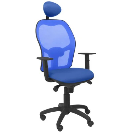 Chaise de Bureau avec Appui-tête Jorquera P&C ALI229C Bleu de P&C, Chaises et canapés - Réf : S5702753, Prix : 232,10 €, Remi...