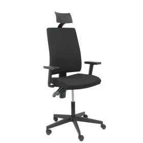 Silla de Oficina con Cabecero Lezuza P&C Negro de P&C, Sillas y sofás - Ref: S5703068, Precio: 226,14 €, Descuento: %