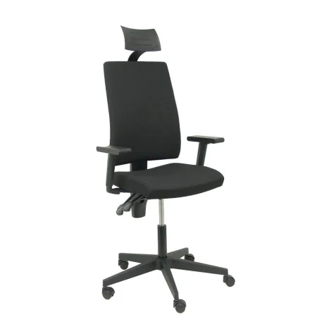 Office Chair with Headrest Lezuza P&C Black by P&C, Sofas and chairs - Ref: S5703068, Price: 244,23 €, Discount: %