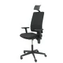 Silla de Oficina con Cabecero Lezuza P&C Negro de P&C, Sillas y sofás - Ref: S5703068, Precio: 244,23 €, Descuento: %