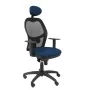 Silla de Oficina con Cabecero Jorquera malla P&C NSPAZMC Azul marino de P&C, Sillas y sofás - Ref: S5703197, Precio: 247,25 €...