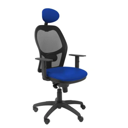 Silla de Oficina con Cabecero Jorquera malla P&C SNSPAZC Azul de P&C, Sillas y sofás - Ref: S5703198, Precio: 247,25 €, Descu...