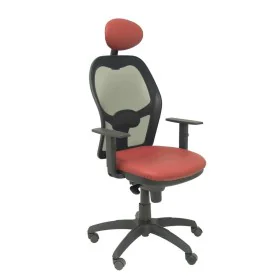 Silla de Oficina con Cabecero Jorquera malla P&C NSPGRAC Granate de P&C, Sillas y sofás - Ref: S5703204, Precio: 228,93 €, De...