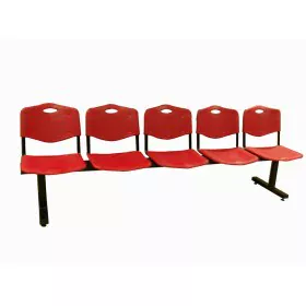 Waiting Bench Albatana P&C 3625-8435501006831 Red by P&C, Sofas and chairs - Ref: S5703378, Price: 320,55 €, Discount: %