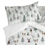 Pillowcase HappyFriday Mystical winter Multicolour 50 x 75 cm (2 Units) by HappyFriday, Sheets and pillowcases - Ref: D161117...