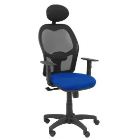 Office Chair with Headrest Alocén P&C B10CRNC Blue by P&C, Sofas and chairs - Ref: S5703718, Price: 189,17 €, Discount: %