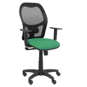 Chaise de Bureau P&C 6B10CRN Avec accoudoirs Vert clair Vert émeraude de P&C, Chaises et canapés - Réf : S5703823, Prix : 153...