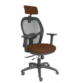 Silla de Oficina con Cabecero P&C B3DRPCR Marrón oscuro de P&C, Sillas y sofás - Ref: S5703862, Precio: 271,69 €, Descuento: %