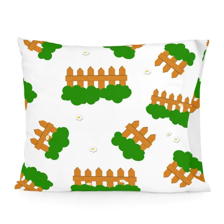 Funda de almohada HappyFriday Mr Fox Piggys Multicolor 60 x 70 cm de HappyFriday, Sábanas y fundas de almohada - Ref: D161120...