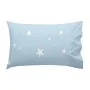 Jeu de draps HappyFriday Basic Kids Little star Bleu Lit de bébé 2 Pièces de HappyFriday, Linge de lit pour berceaux - Réf : ...