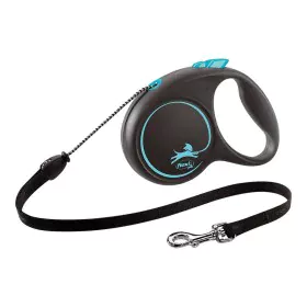 Trela para Cães Flexi BLACK DESIGN 3 m Azul XS de Flexi, Trelas - Ref: S6100420, Preço: 9,37 €, Desconto: %