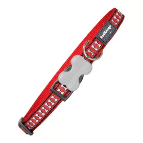 Collar para Perro Red Dingo Reflectante Huesos Rojo (1,5 x 24-36 cm) de Red Dingo, Collares - Ref: S6100635, Precio: 6,29 €, ...